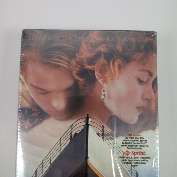 Titanic Digitally Remastered VHS, 2-Tape Set) Sealed New James Cameron - Picture 5 of 11